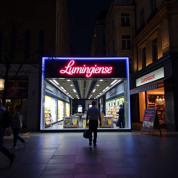 Guide Pratique pour Créer une Enseigne Lumineuse pour commerce