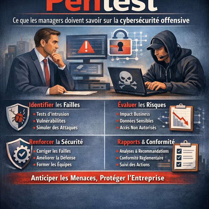 Pentest : ce que les managers doivent savoir sur la cybersécurité offensive