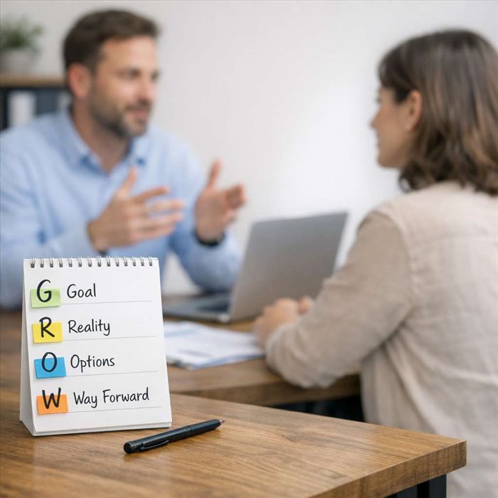 Méthode GROW en coaching managérial : guide pratique