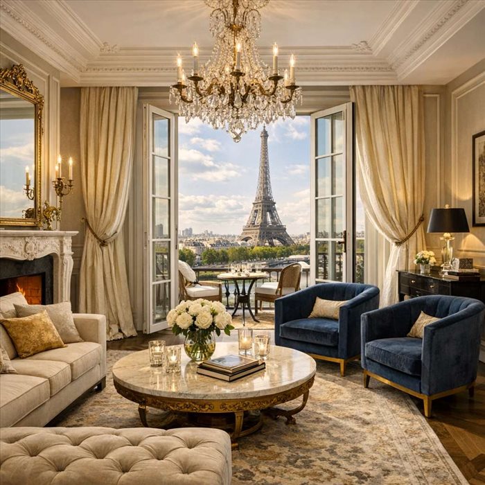 Appartement de Luxe à Paris pour Dirigeants en Déplacement