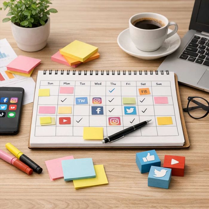 Calendrier éditorial réseaux sociaux : guide pour mieux planifier