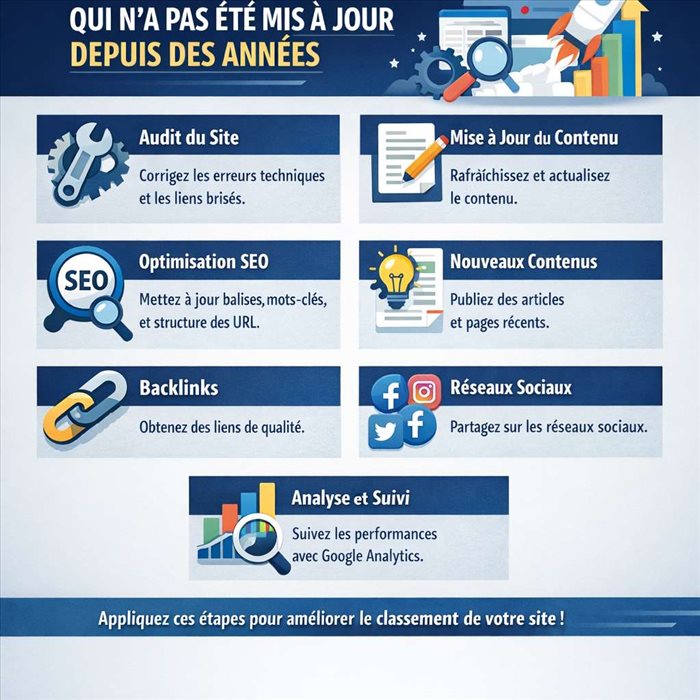 Comment faire ranker un ancien site efficacement ?
