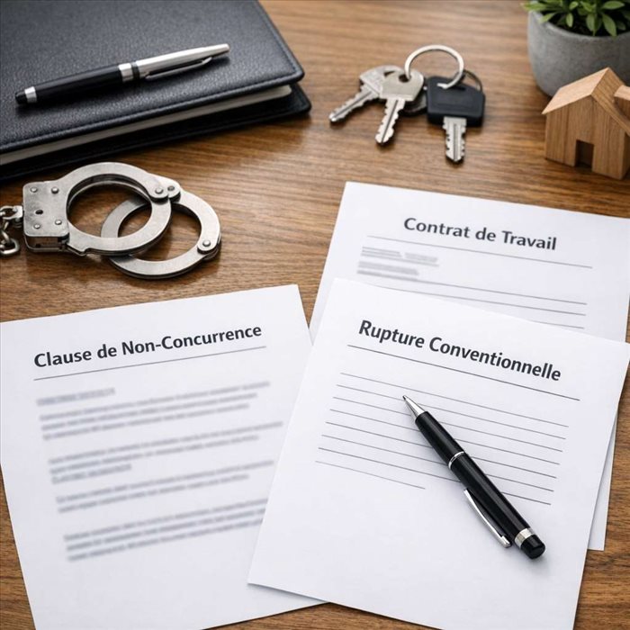 Clause de non-concurrence et rupture conventionnelle : guide complet