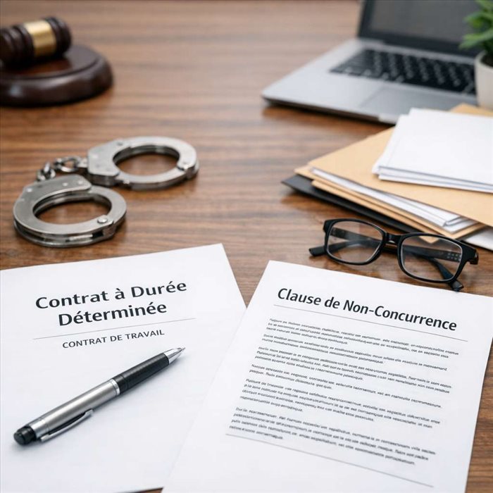 Clause de non-concurrence en CDD : règles, validité et indemnité