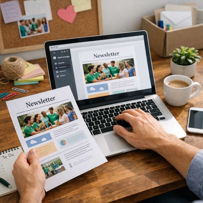 Créer une newsletter pour une petite association : guide complet