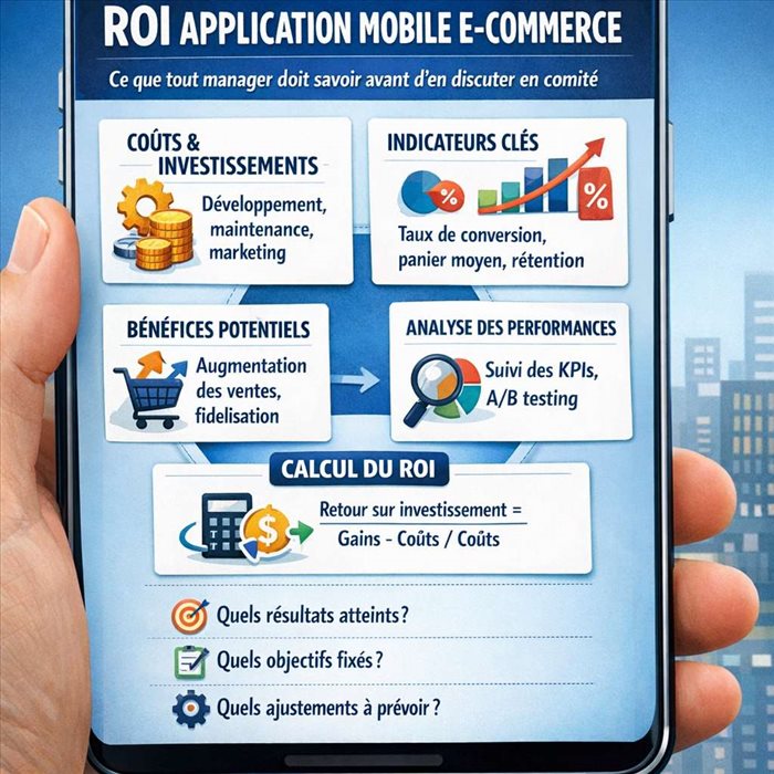 Application mobile e-commerce : quel ROI pour votre entreprise ?